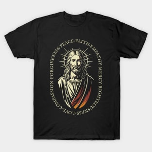 Jesus Christ Love Faith Christian Gift Idea T-Shirt